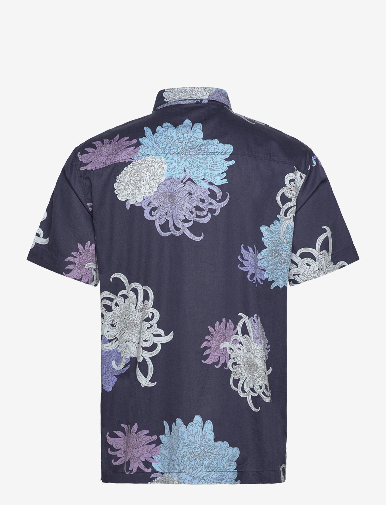 Superdry - HAWAIIAN SHIRT - kurzarmhemden - chrysanthemum navy - 2