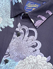 Superdry - HAWAIIAN SHIRT - short-sleeved t-shirts - chrysanthemum navy - 6
