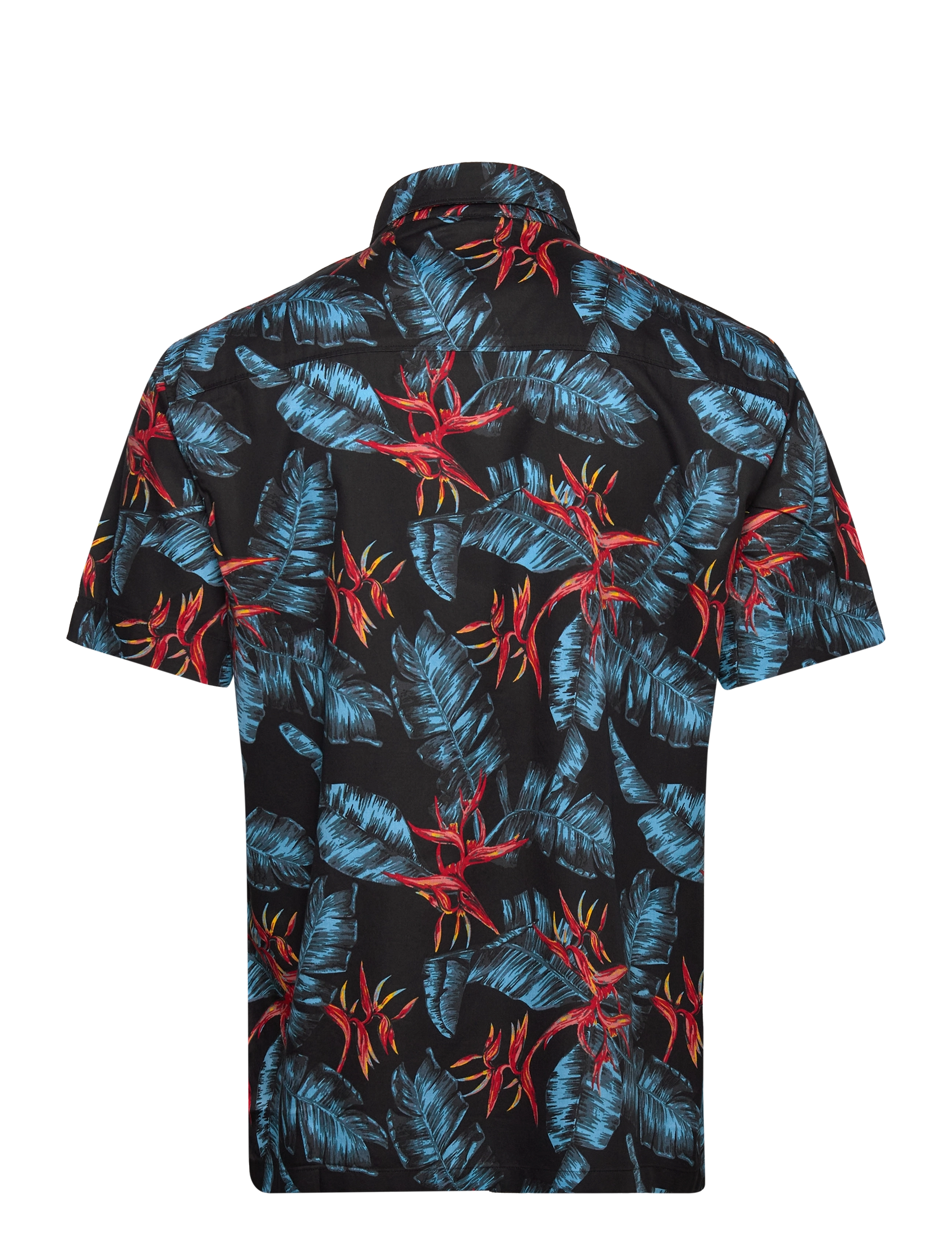 Superdry - HAWAIIAN SHIRT - dark navy fire - 2