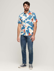 Superdry - HAWAIIAN SHIRT - short-sleeved t-shirts - optic paradise - 4