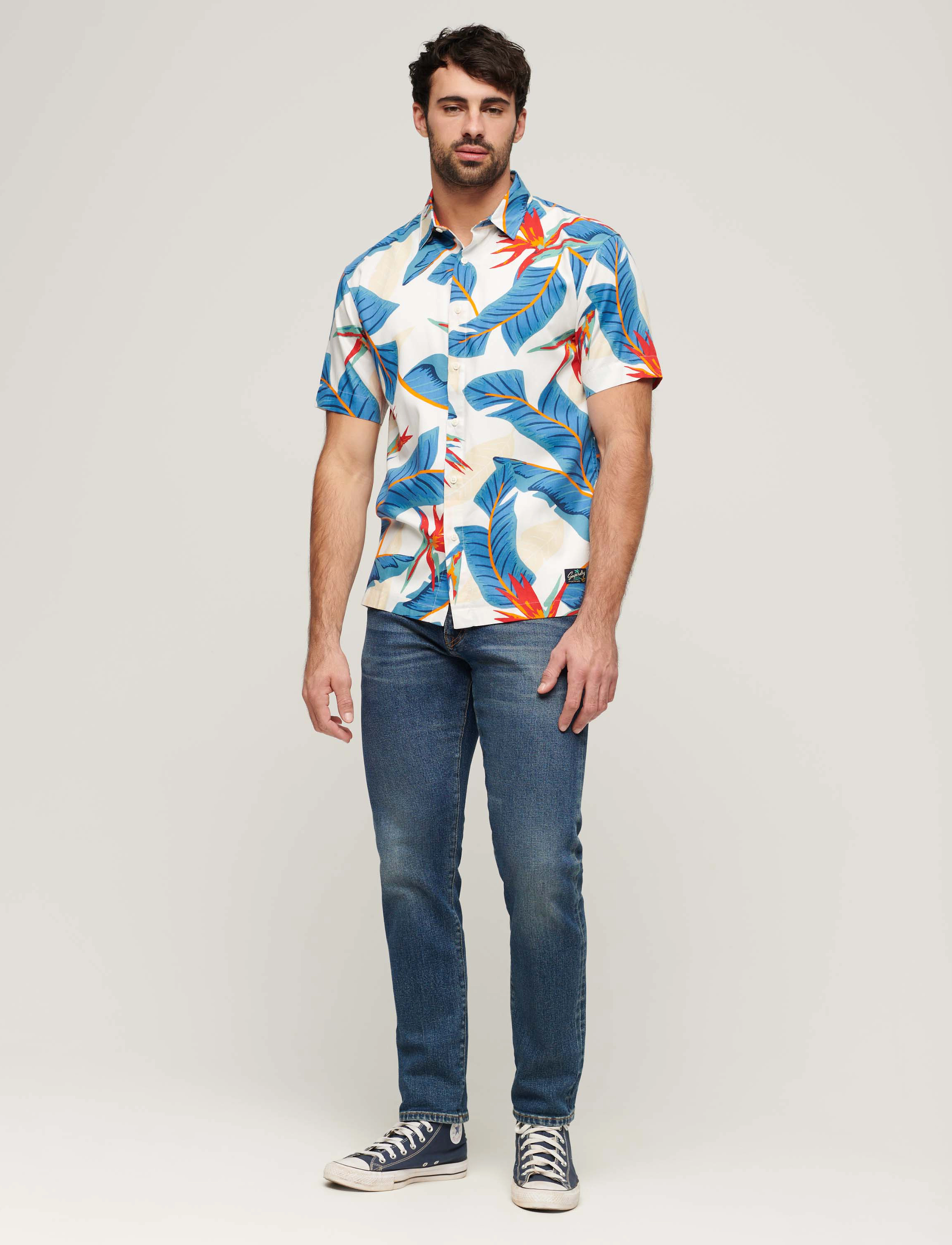 Superdry - HAWAIIAN SHIRT - optic paradise - 4