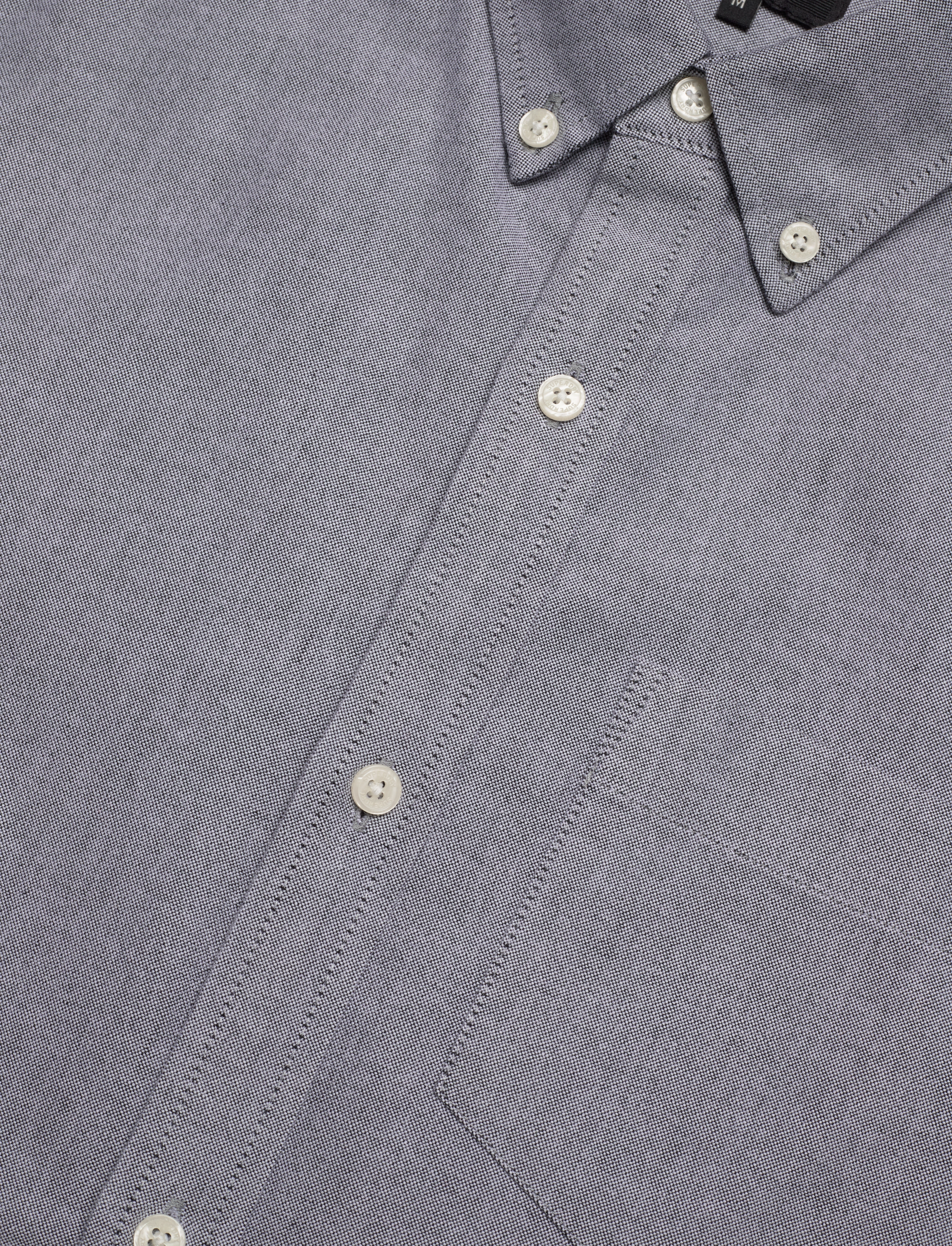 Superdry - STUDIOS UNI OXFORD SHIRT - soft grey - 3