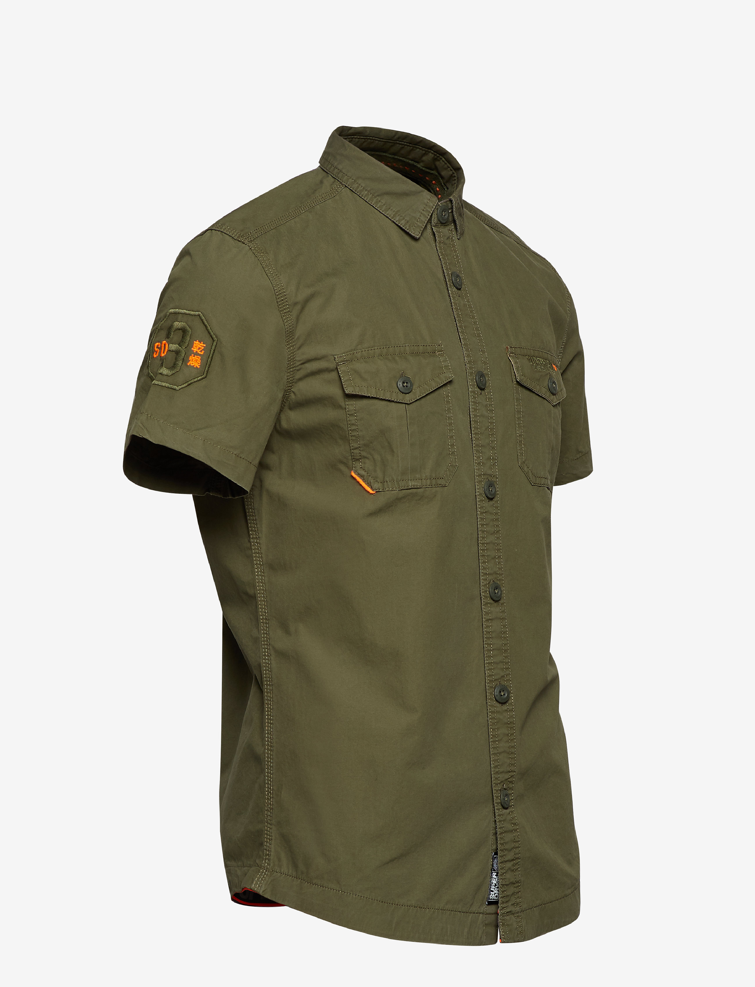 Superdry - S/S ROOKIE PARACHUTE LITE SHIRT - artillery green - 2