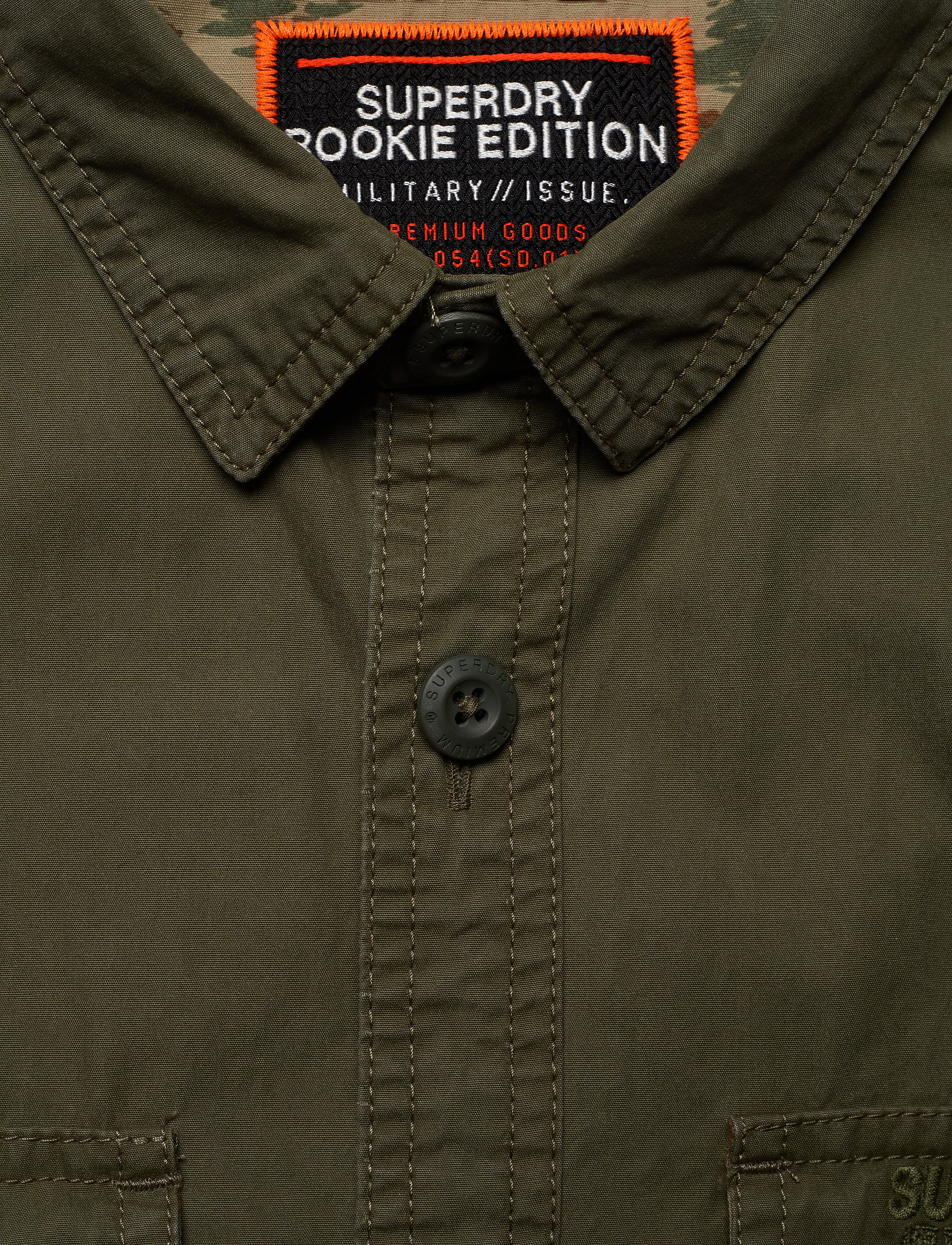Superdry - S/S ROOKIE PARACHUTE LITE SHIRT - artillery green - 3