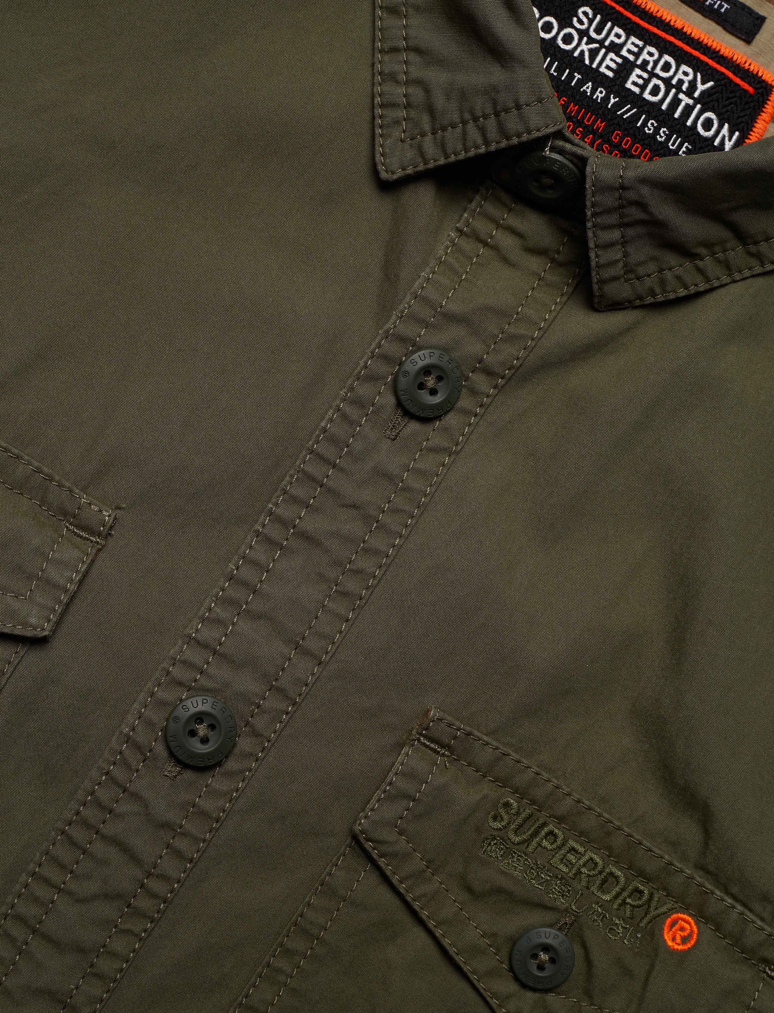 Superdry - S/S ROOKIE PARACHUTE LITE SHIRT - artillery green - 4