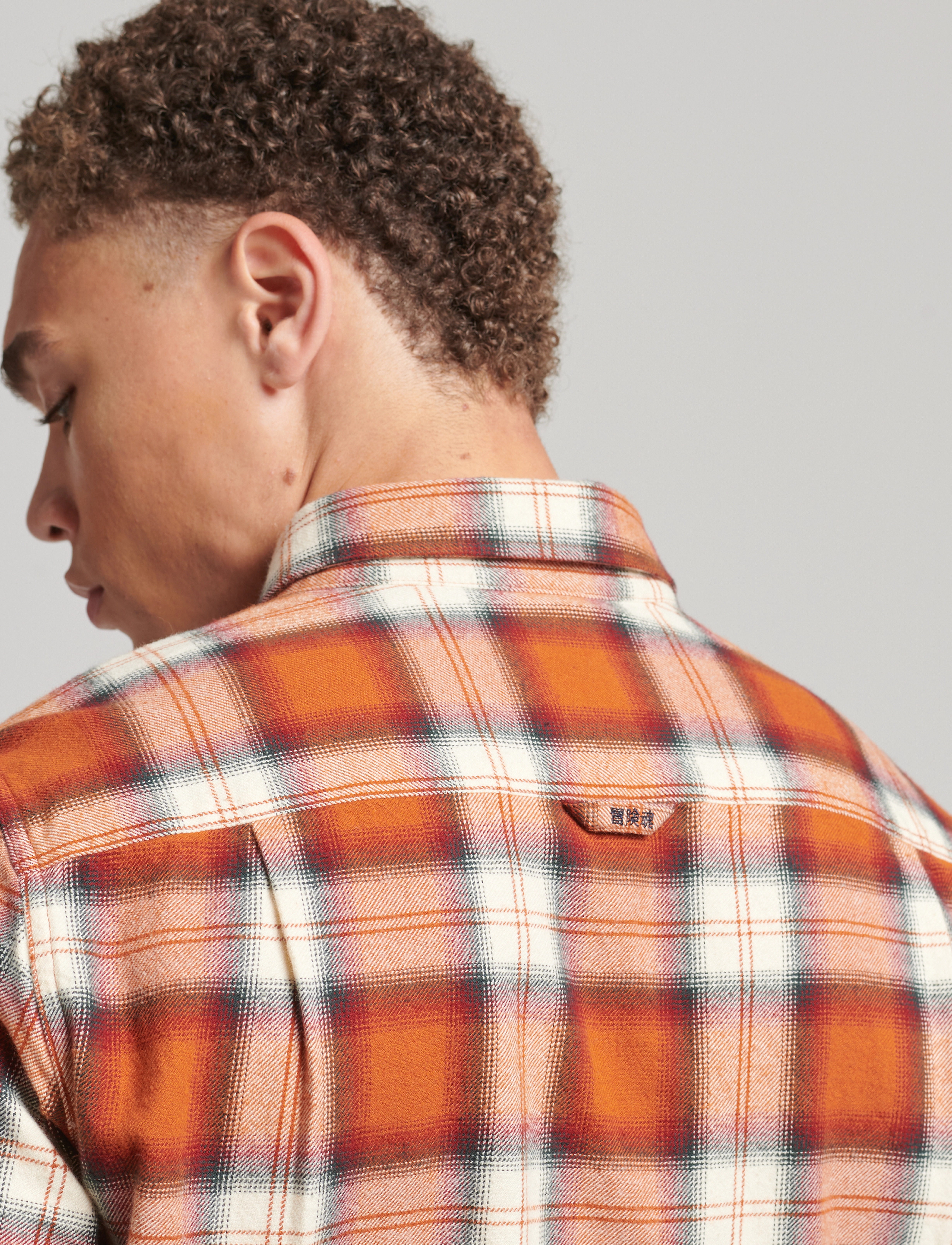 Superdry - VINTAGE LUMBERJACK SHIRT - rodrick check rusty orange - 4