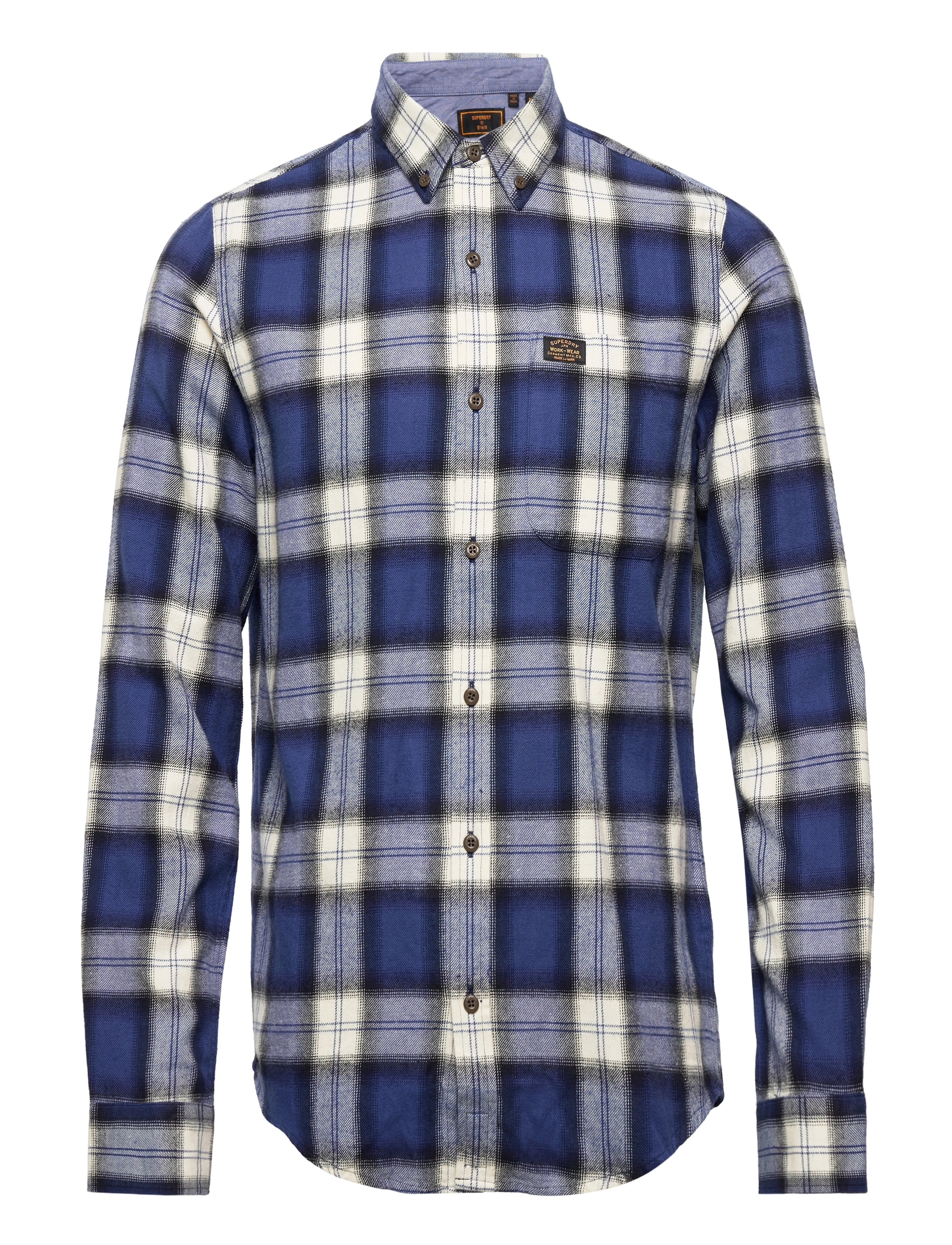 Superdry - VINTAGE LUMBERJACK SHIRT - rodrick check blue - 0