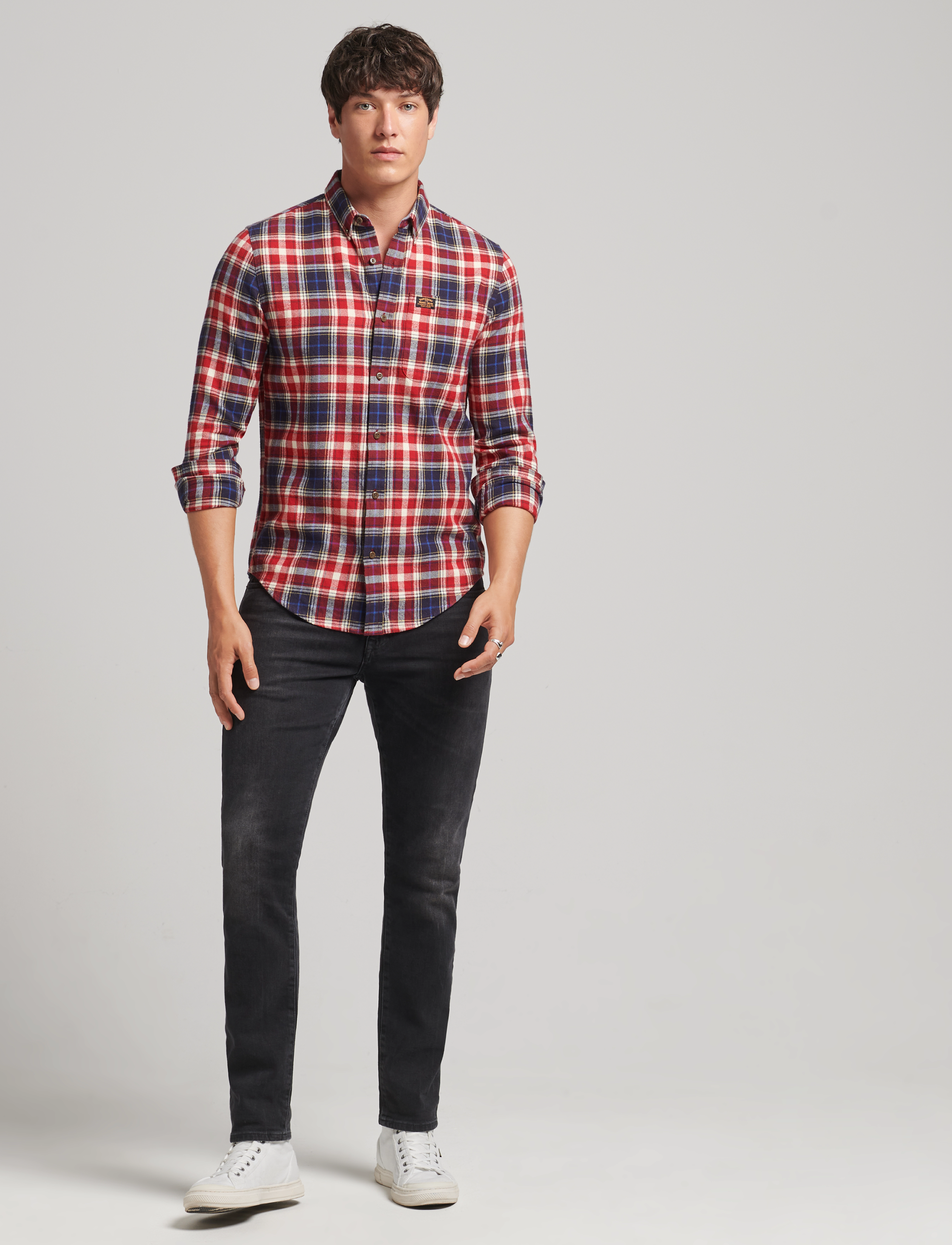 Superdry - VINTAGE LUMBERJACK - cedar check red chilli - 3