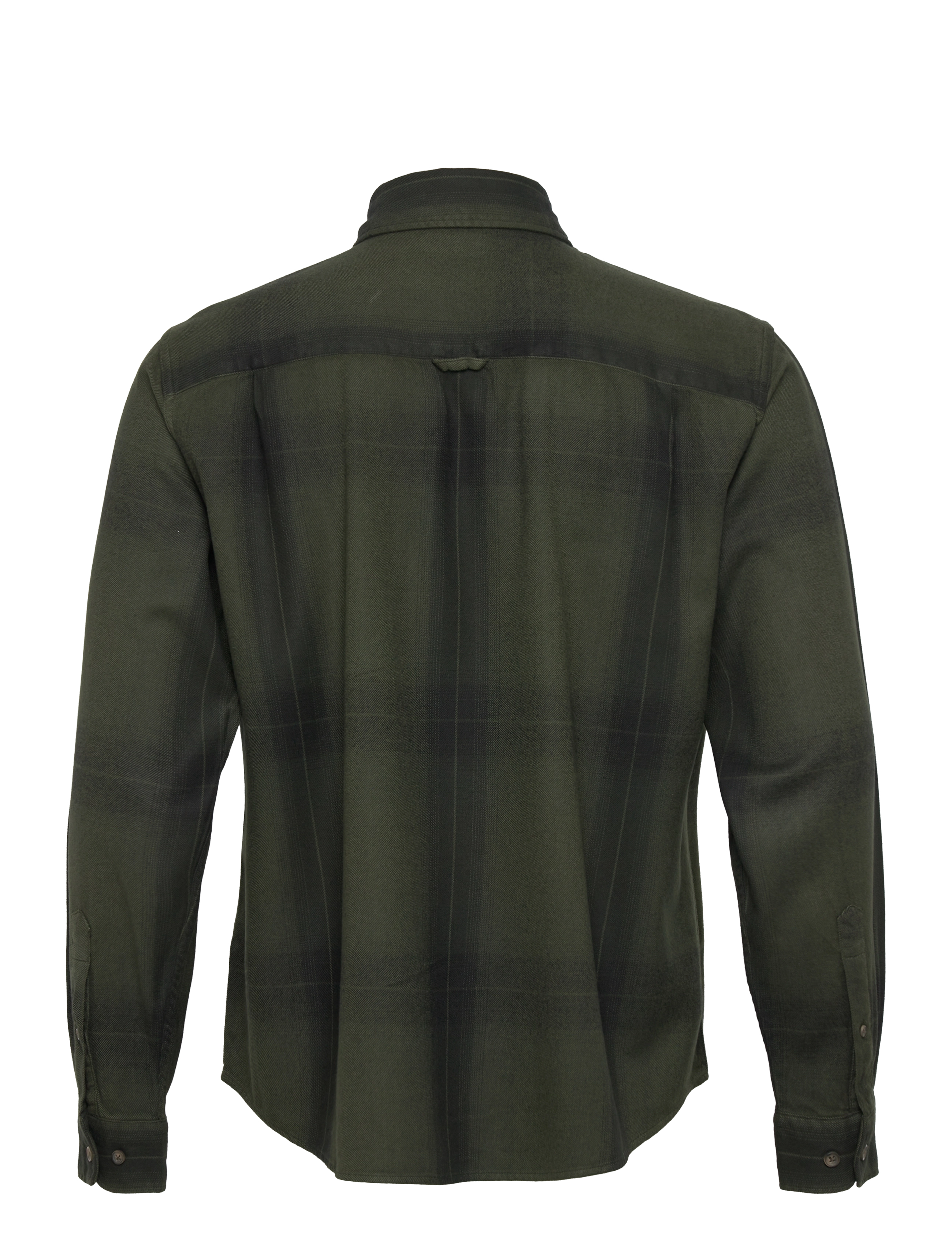 Superdry - VINTAGE CHECK FLANNEL SHIRT - blacksmith ombre olive - 1