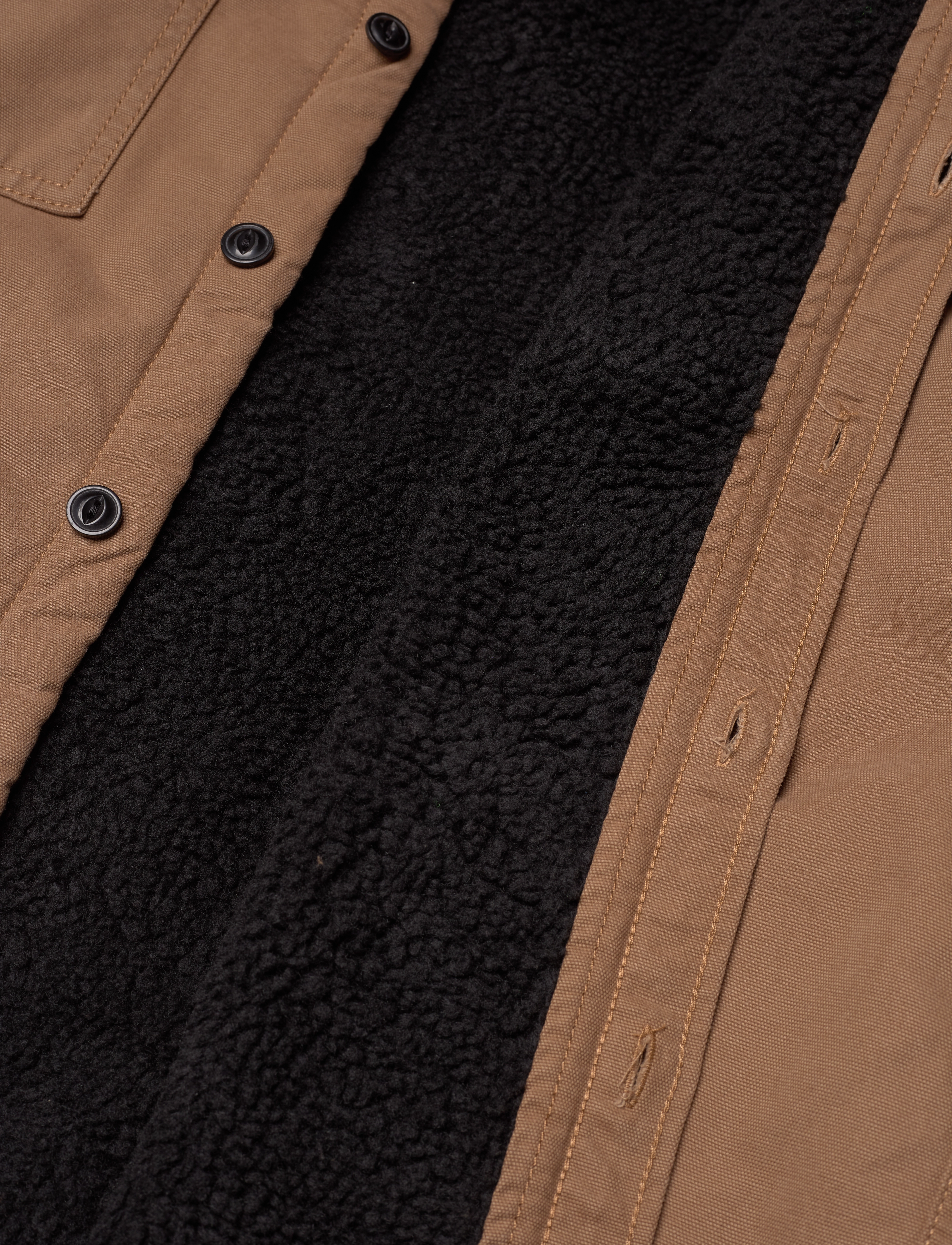 Superdry - VINTAGE BORG LINED MILLER - tabacco - 3