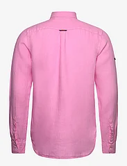 Superdry - STUDIOS CASUAL LINEN L/S SHIRT - linen shirts - fuchsia pink - 1