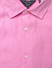 Superdry - STUDIOS CASUAL LINEN L/S SHIRT - linen shirts - fuchsia pink - 5