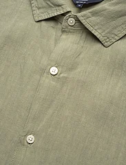 Superdry - STUDIOS CASUAL LINEN L/S SHIRT - lininiai marškiniai - greenstone - 6