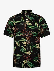 Superdry - VINTAGE HAWAIIAN S/S SHIRT - short-sleeved t-shirts - black pineapples - 0