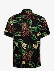 Superdry - VINTAGE HAWAIIAN S/S SHIRT - short-sleeved t-shirts - black pineapples - 1