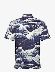 Superdry - VINTAGE HAWAIIAN S/S SHIRT - kortærmede t-shirts - the great wave - 1