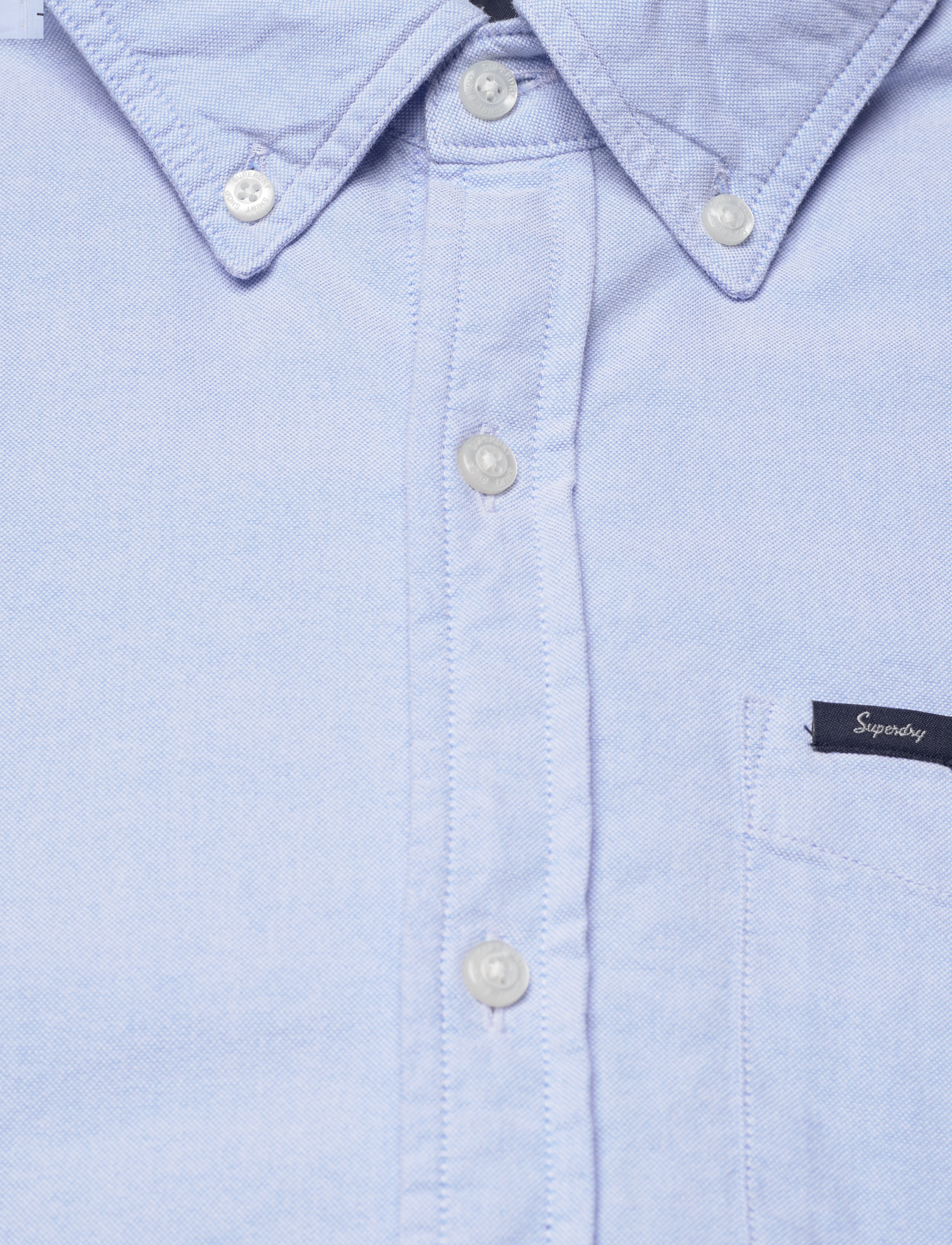 Superdry - VINTAGE OXFORD S/S SHIRT - oxford skjorter - classic blue - 4