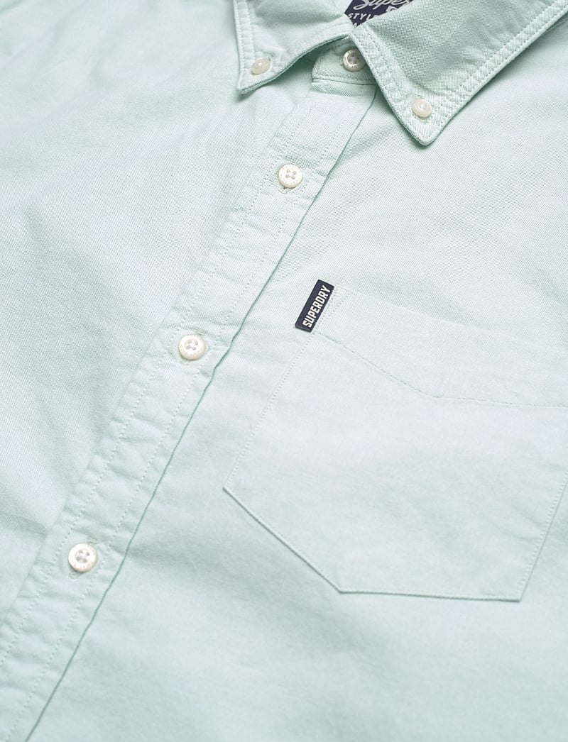 Superdry - VINTAGE OXFORD S/S SHIRT - oxford-hemden - light green - 5