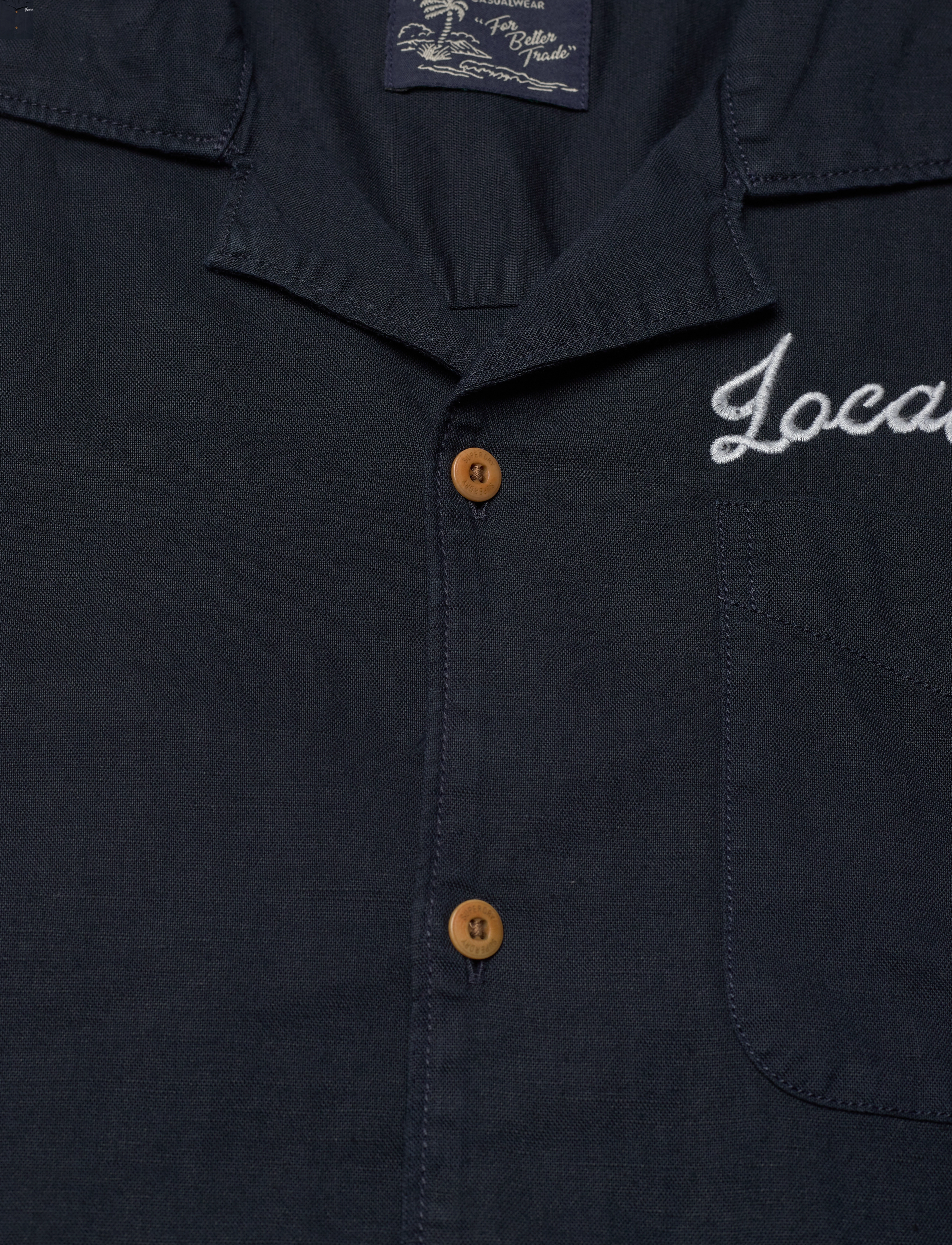 Superdry - VINTAGE RESORT S/S SHIRT - eclipse navy - 2