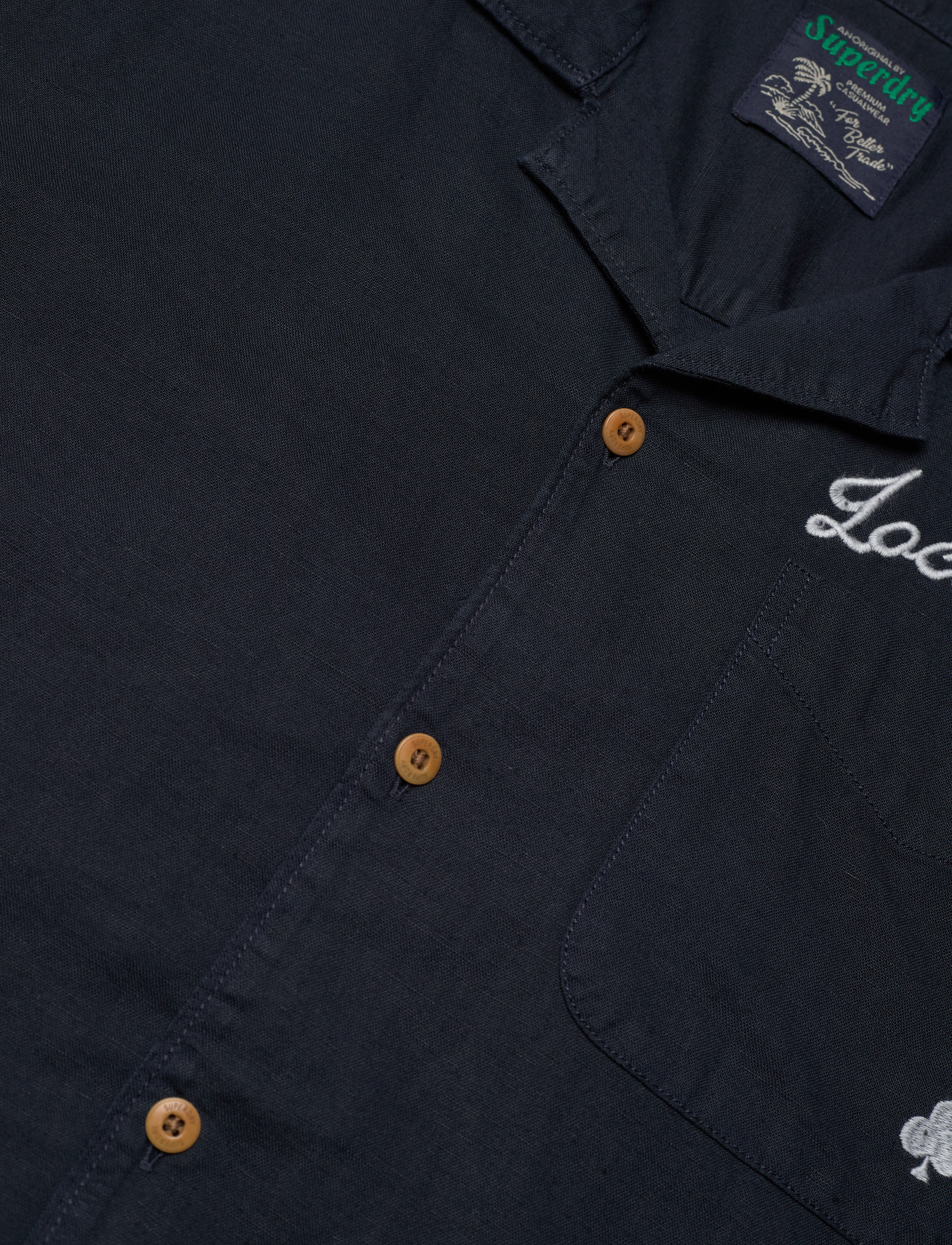 Superdry - VINTAGE RESORT S/S SHIRT - eclipse navy - 3