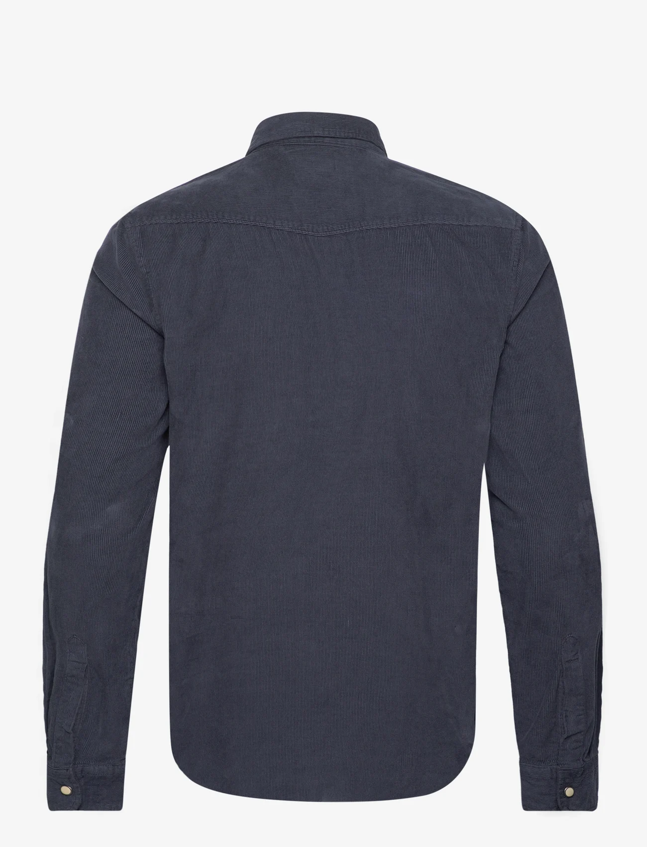 Superdry - VINTAGE CORD WESTERN SHIRT - casual skjorter - eclipse navy - 1