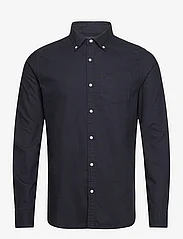Superdry - COTTON L/S OXFORD SHIRT - oxford shirts - eclipse navy - 0