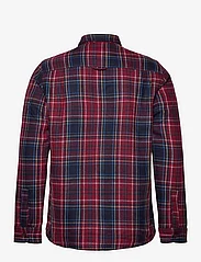 Superdry - MERCHANT QUILTED OVERSHIRT - miesten - rhubarb red check - 1