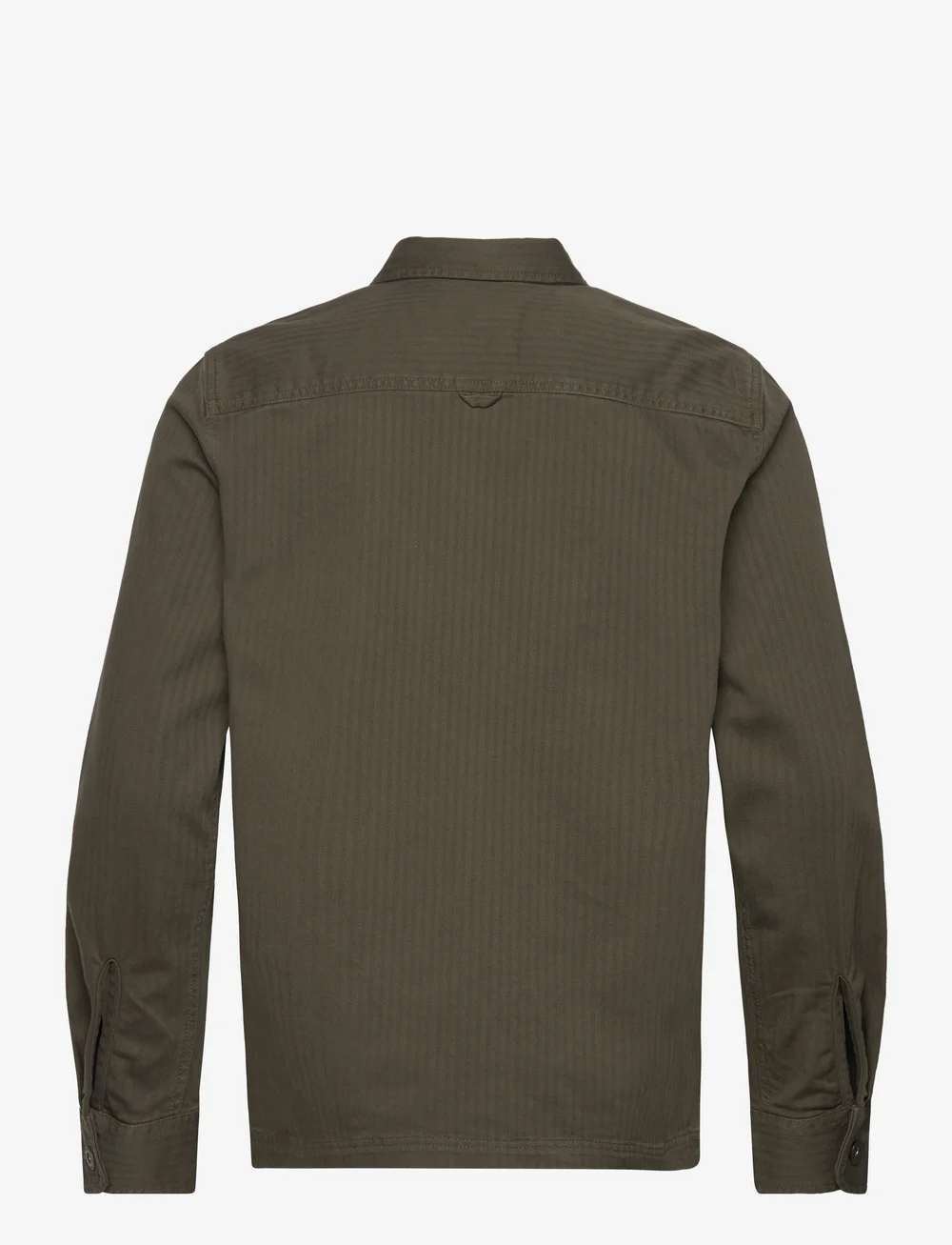 Superdry - MERCHANT HERRINGBONE OVERSHIRT - collections - olive khaki - 2