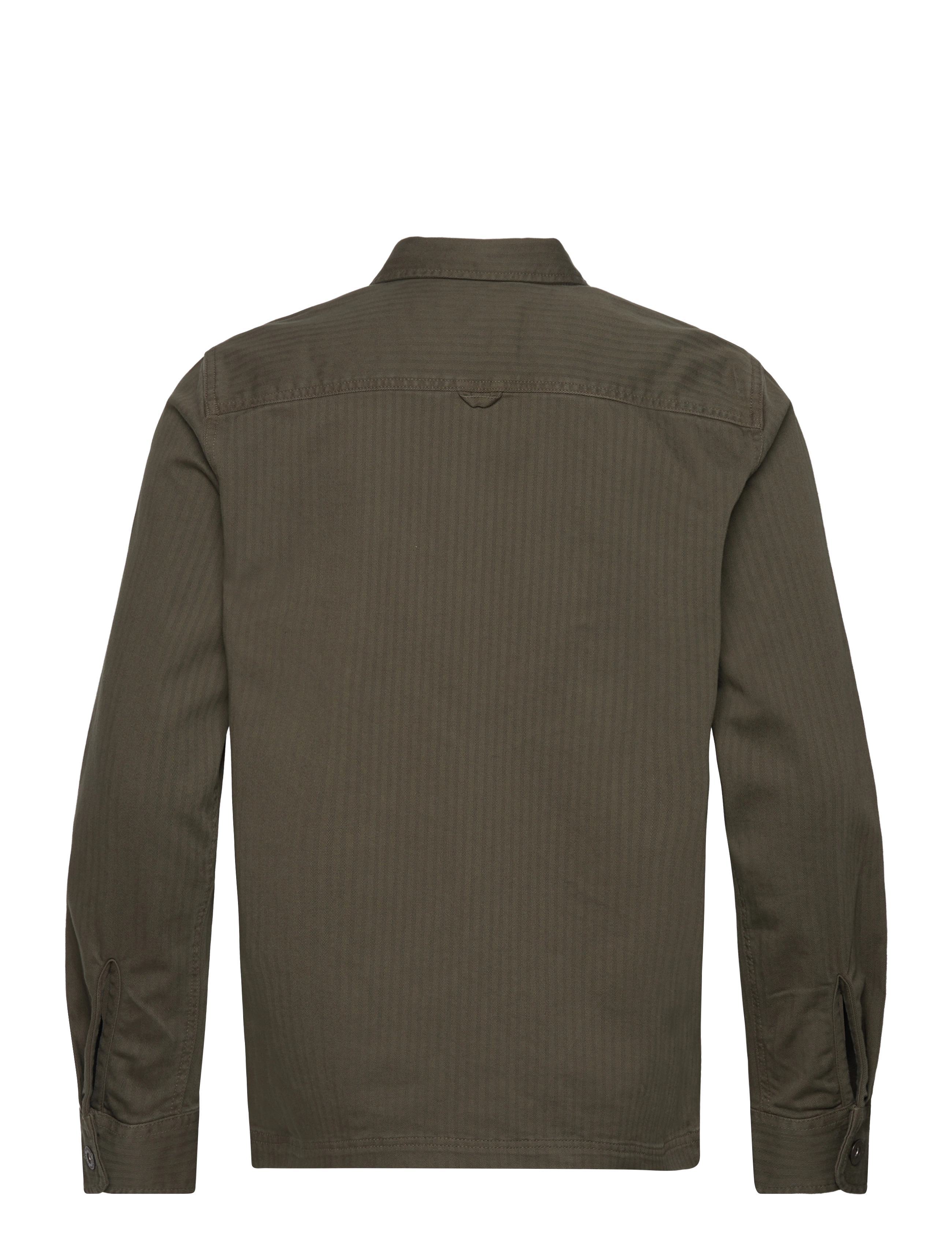 Superdry - MERCHANT HERRINGBONE OVERSHIRT - olive khaki - 2