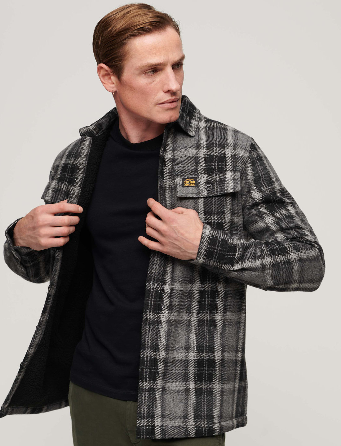 Superdry 2025 wool jacket