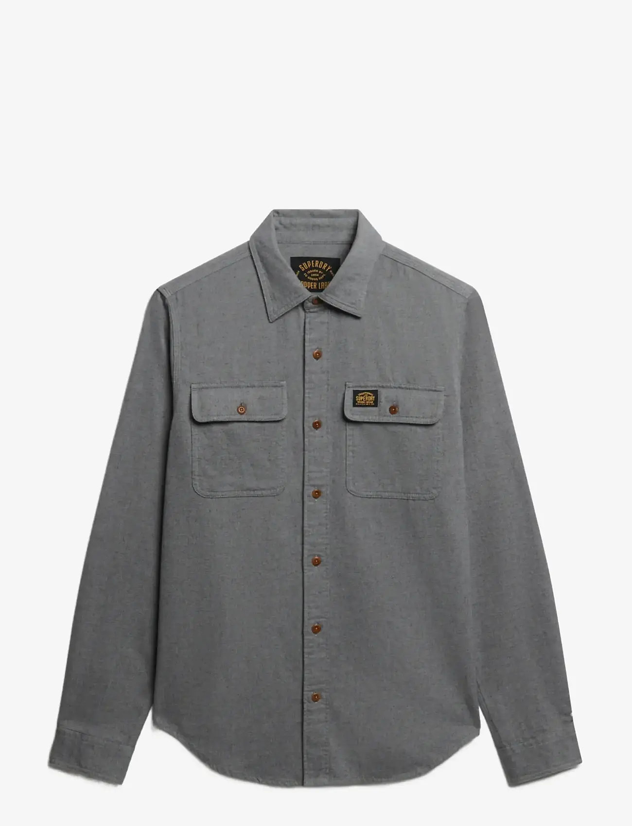 Superdry - FLANNEL WORKWEAR SHIRT - flanell-hemden - pearl blue - 1