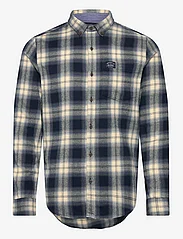 Superdry - L/S COTTON LUMBERJACK SHIRT - checkered shirts - cedar check navy - 0