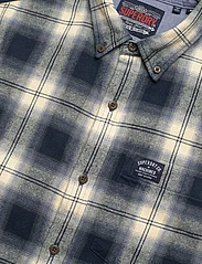 Superdry - L/S COTTON LUMBERJACK SHIRT - checkered shirts - cedar check navy - 3