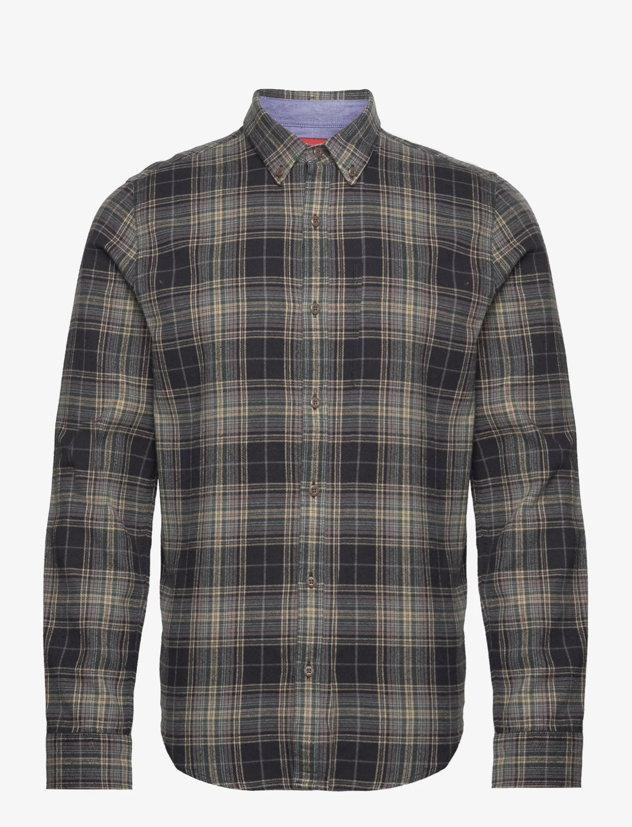 Superdry - L/S COTTON LUMBERJACK SHIRT - rutiga skjortor - drayton check black - 0