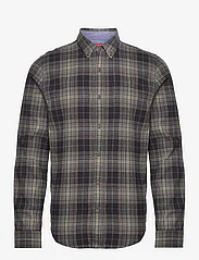 Superdry - L/S COTTON LUMBERJACK SHIRT - ternede skjorter - drayton check black - 0