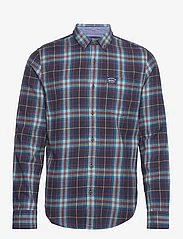 Superdry - L/S COTTON LUMBERJACK SHIRT - checkered shirts - drayton check navy 2 - 0