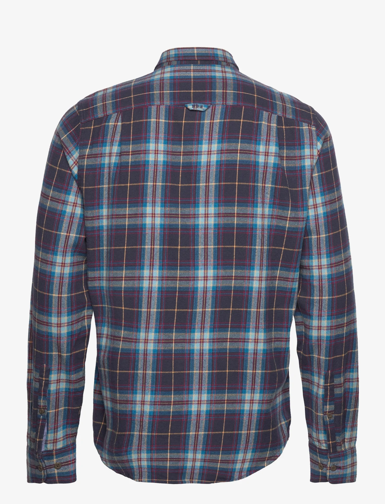 Superdry - L/S COTTON LUMBERJACK SHIRT - checkered shirts - drayton check navy 2 - 1