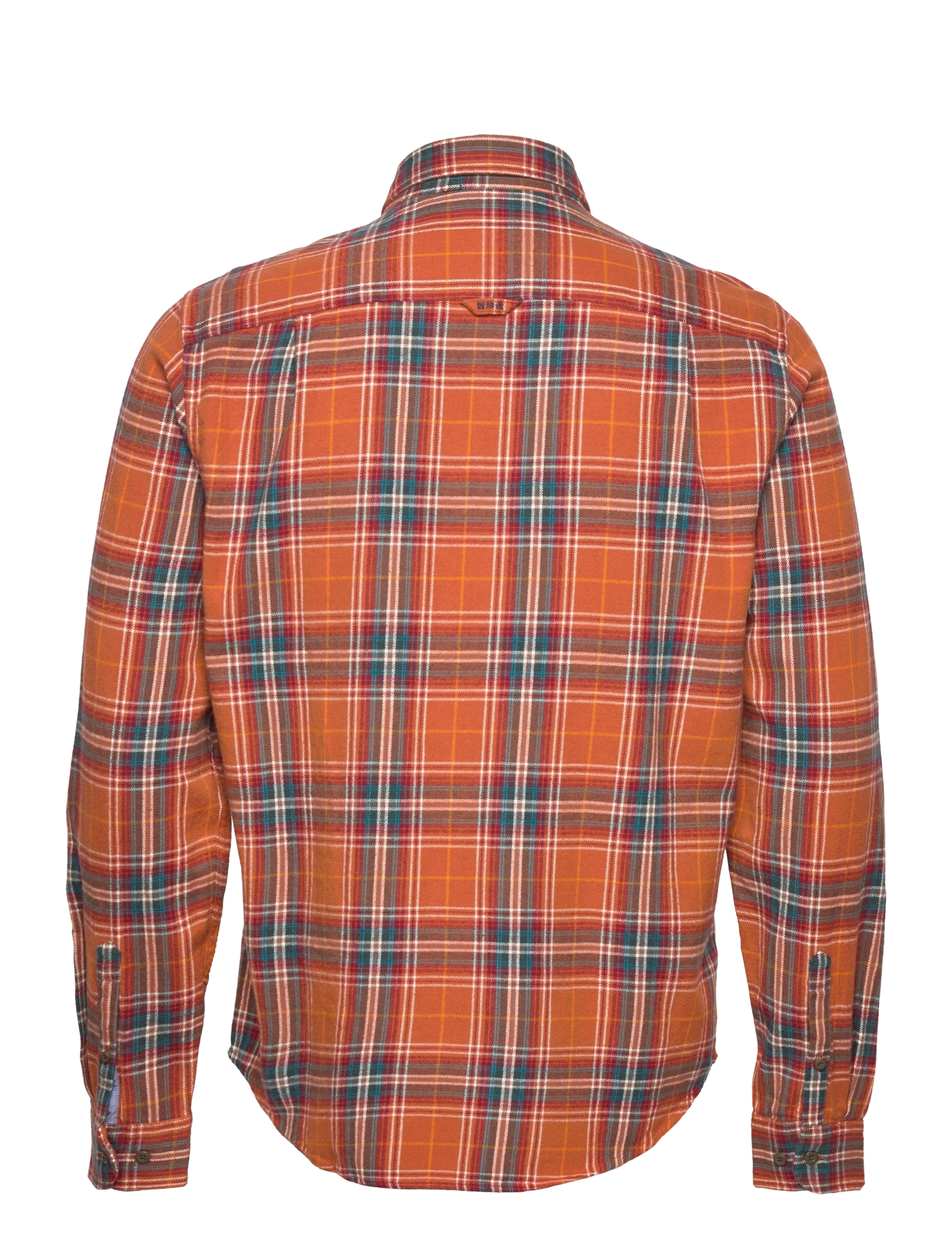 Superdry - L/S COTTON LUMBERJACK SHIRT - drayton check orange - 2
