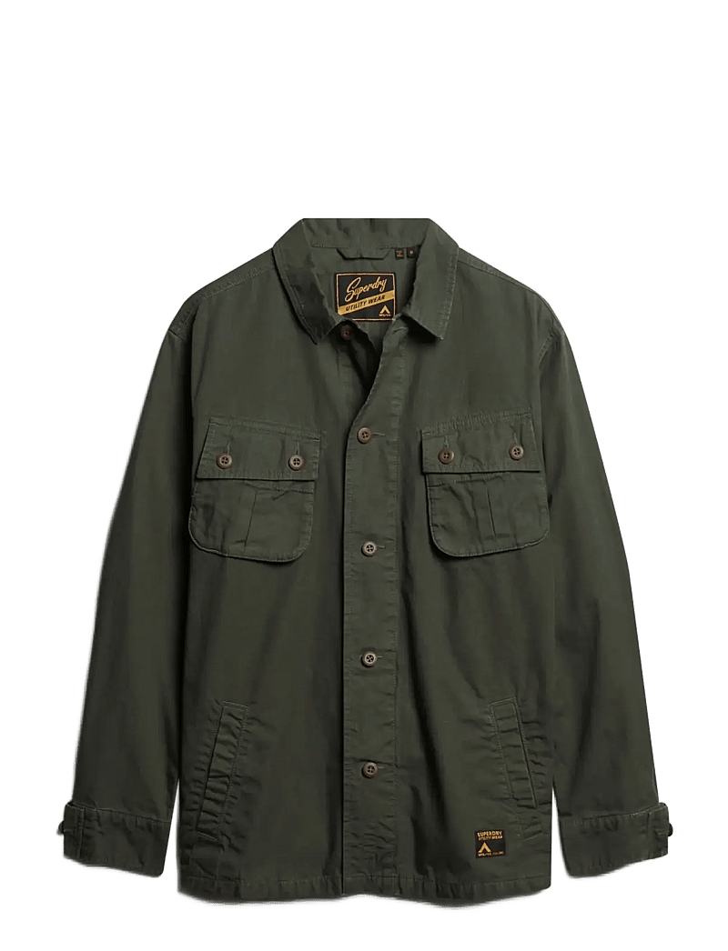 Superdry - MILITARY OVERSHIRT JACKET - forårsjakker - surplus goods olive - 1