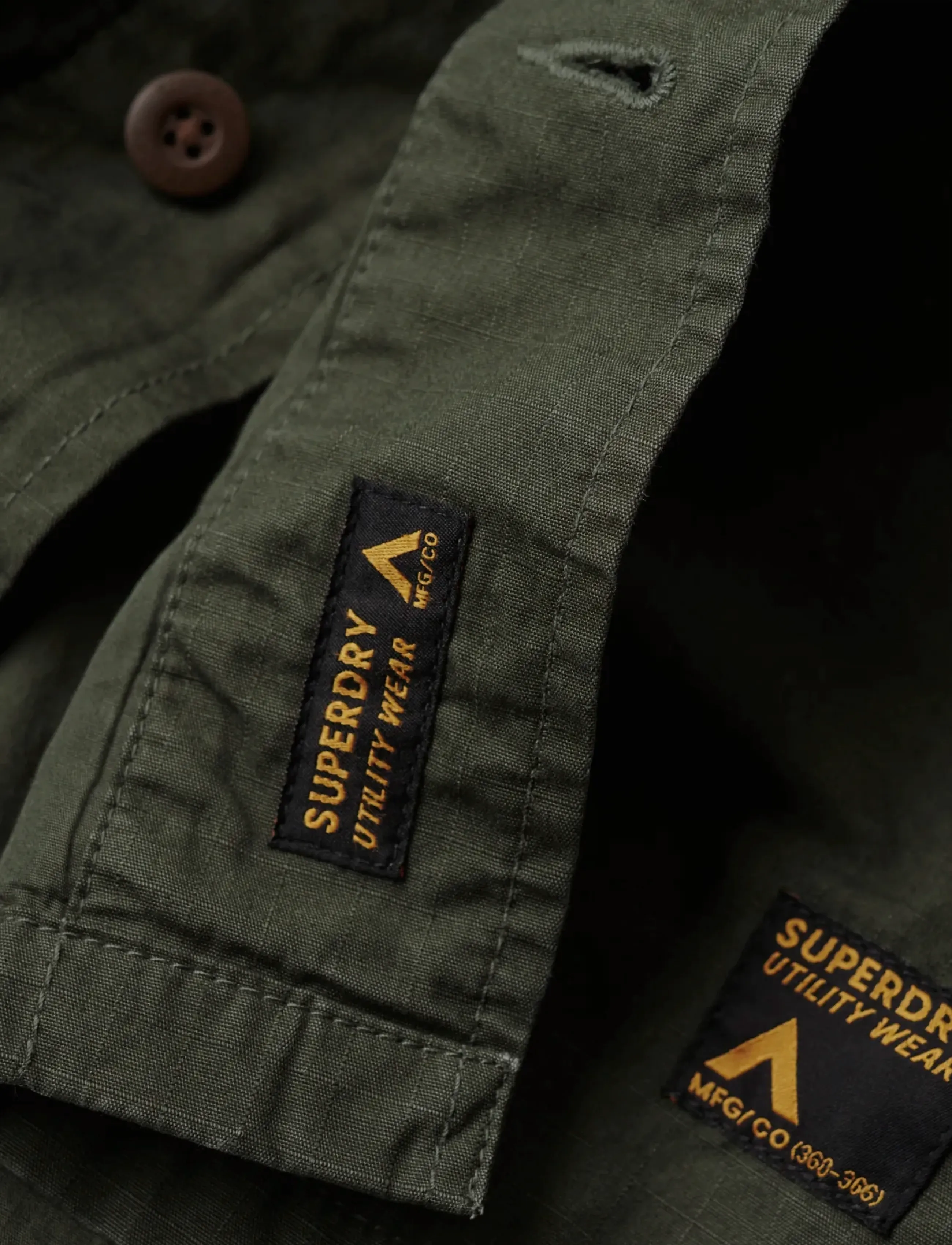 Superdry - MILITARY OVERSHIRT JACKET - surplus goods olive - 5