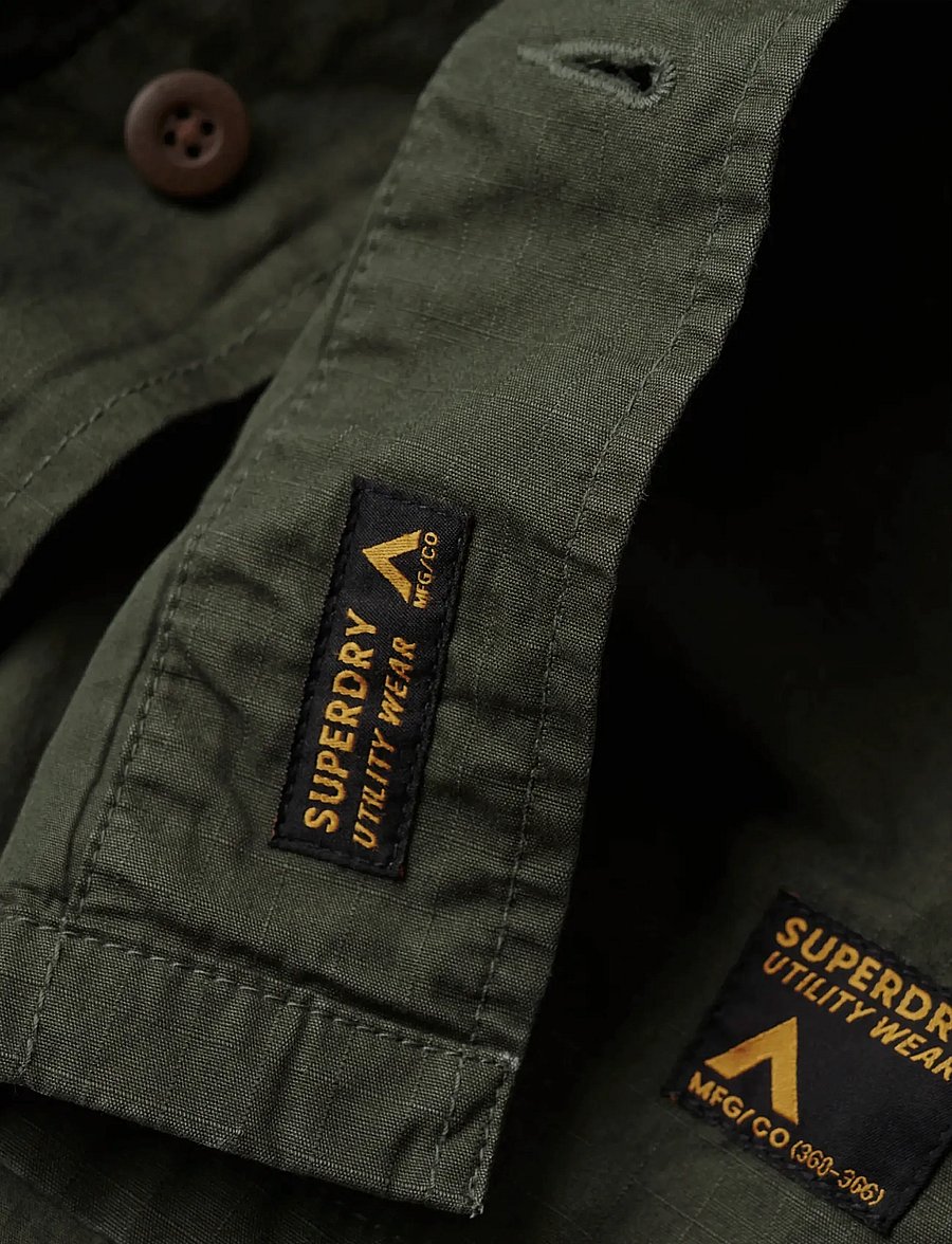 Superdry - MILITARY OVERSHIRT JACKET - surplus goods olive - 5
