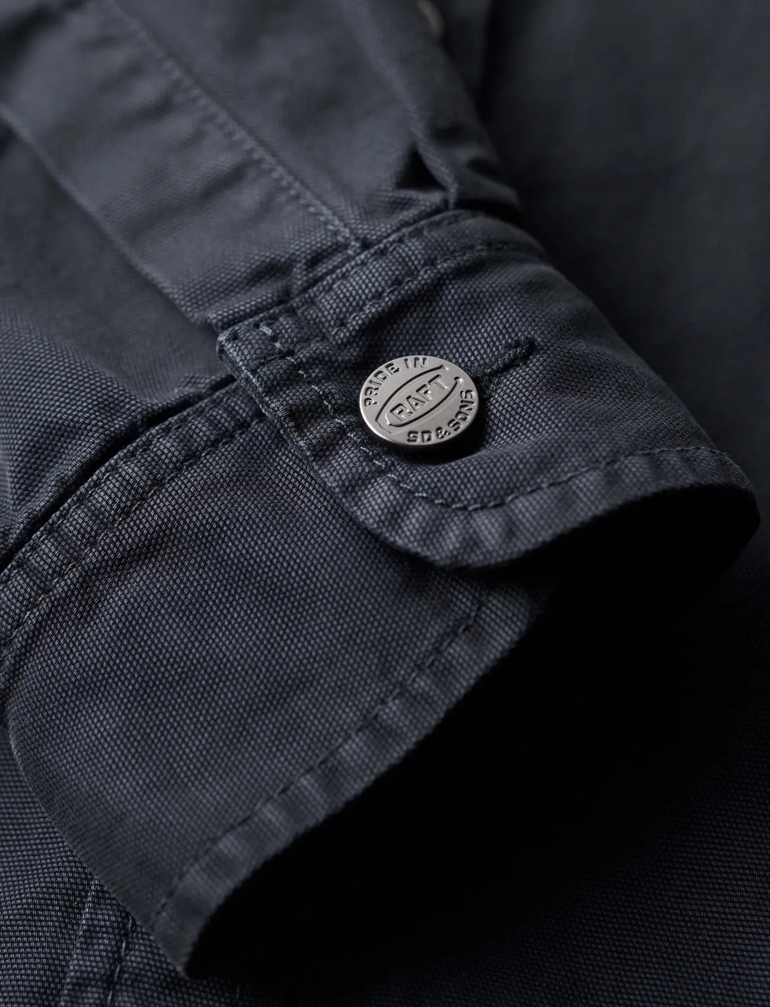 Superdry - CANVAS WORKWEAR OVERSHIRT - midnight navy - 5