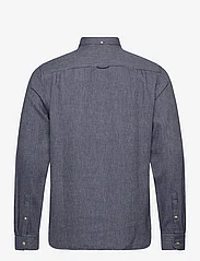 Superdry - COTTON WORKWEAR LS SHIRT - basic skjortor - indigo dobby stripe - 1