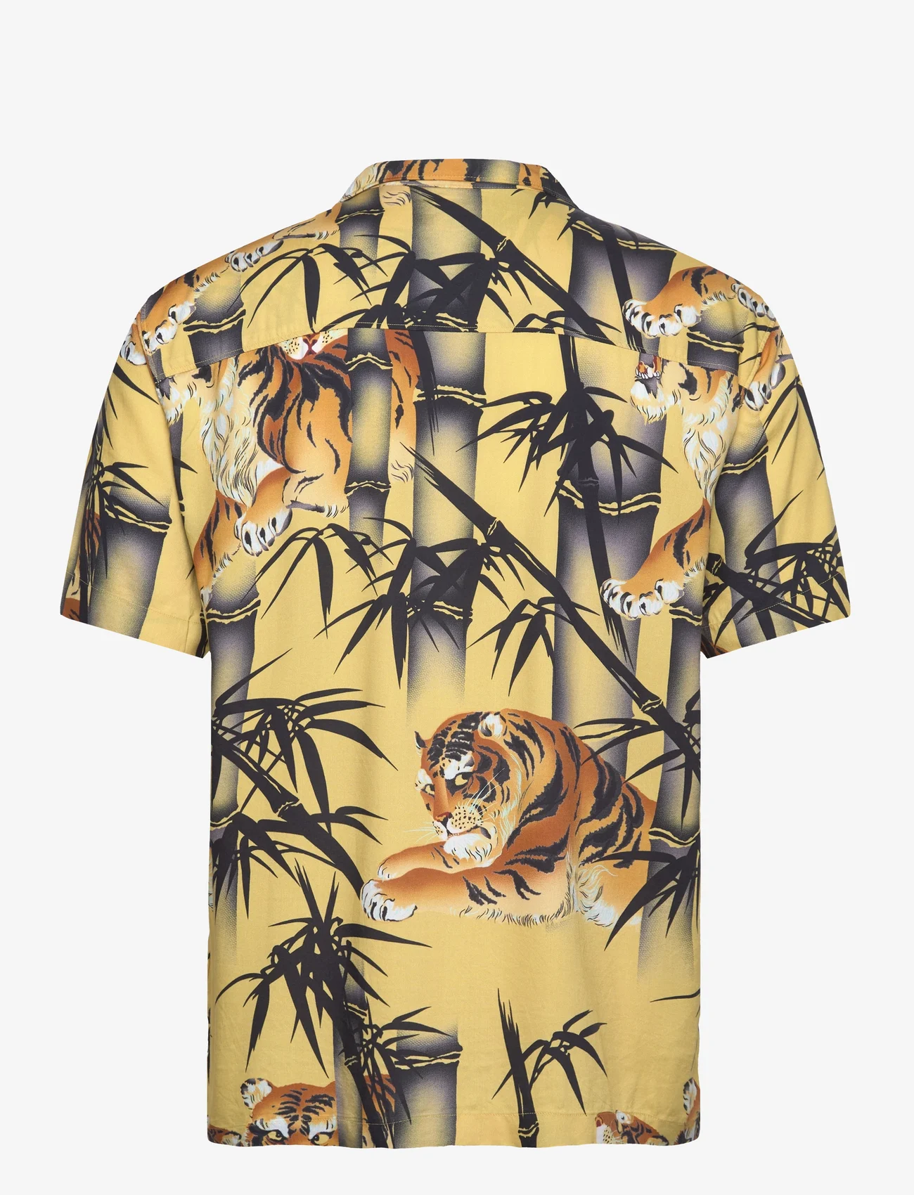 Superdry - HAWAIIAN RESORT SHIRT - short-sleeved t-shirts - tora gold - 1