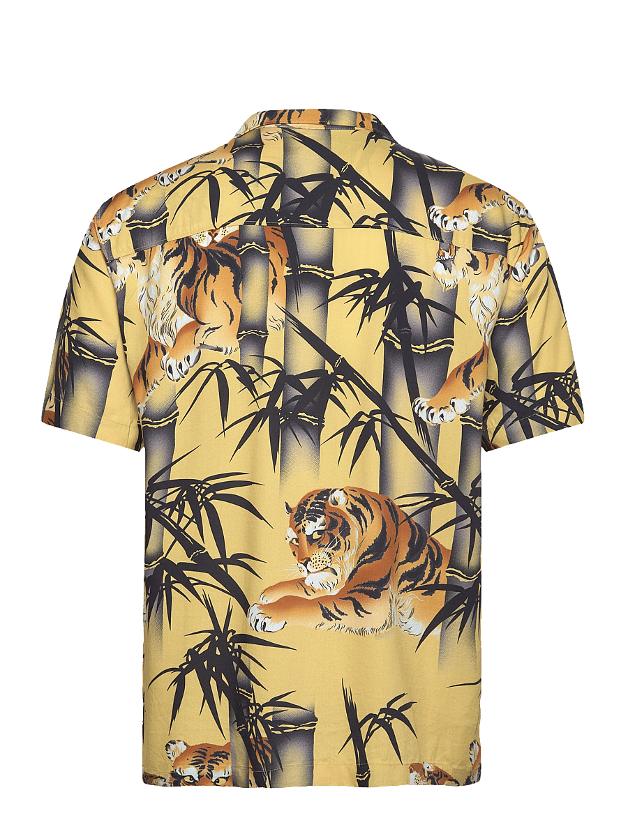 Superdry - HAWAIIAN RESORT SHIRT - tora gold - 1