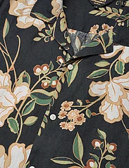 Superdry - OPEN COLLAR PRINT LINEN SHIRT - chemises de lin - madeline navy print - 6