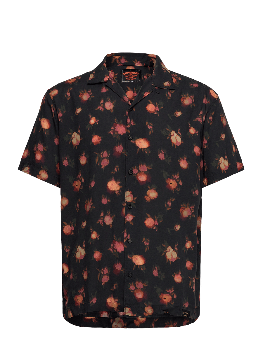 Superdry - S/S PRINT SHIRT - chemises à manches courtes - abstract floral red - 1