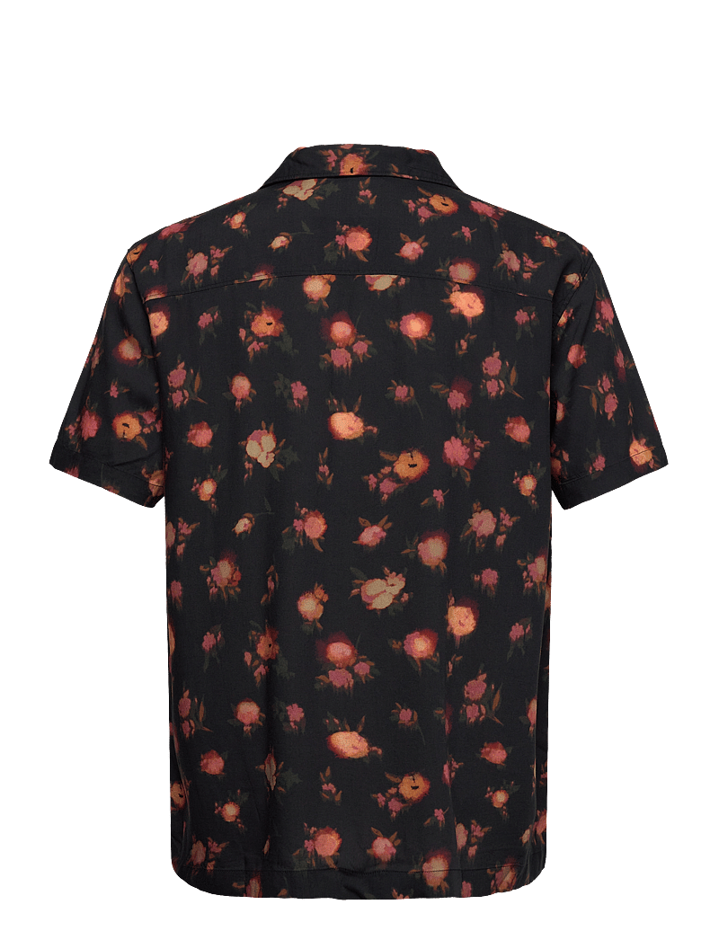 Superdry - S/S PRINT SHIRT - kortärmade skjortor - abstract floral red - 2