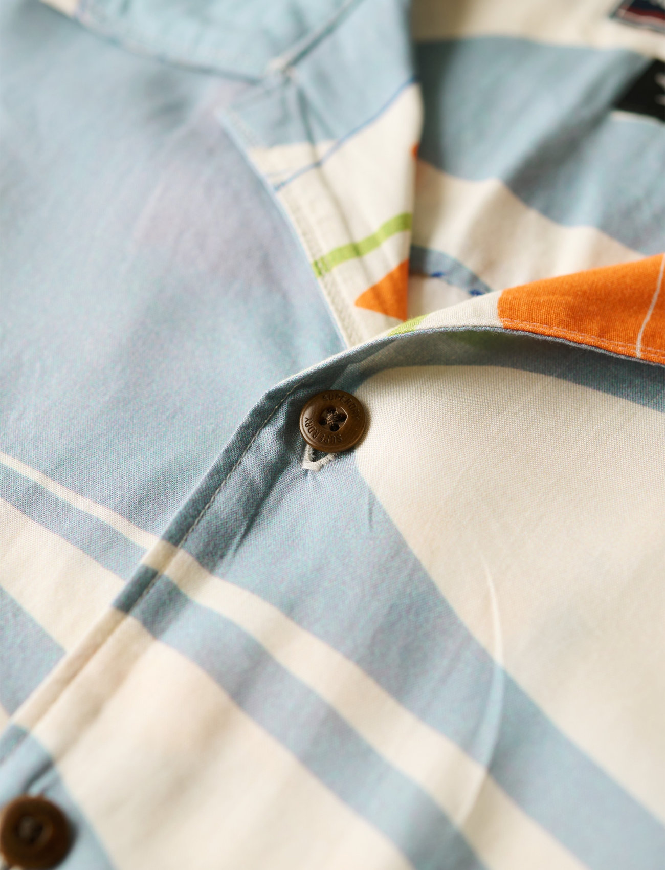 Superdry - MERCHANT HAWAIIAN SHIRT - casual hemden - ryusunichiwa off white - 3