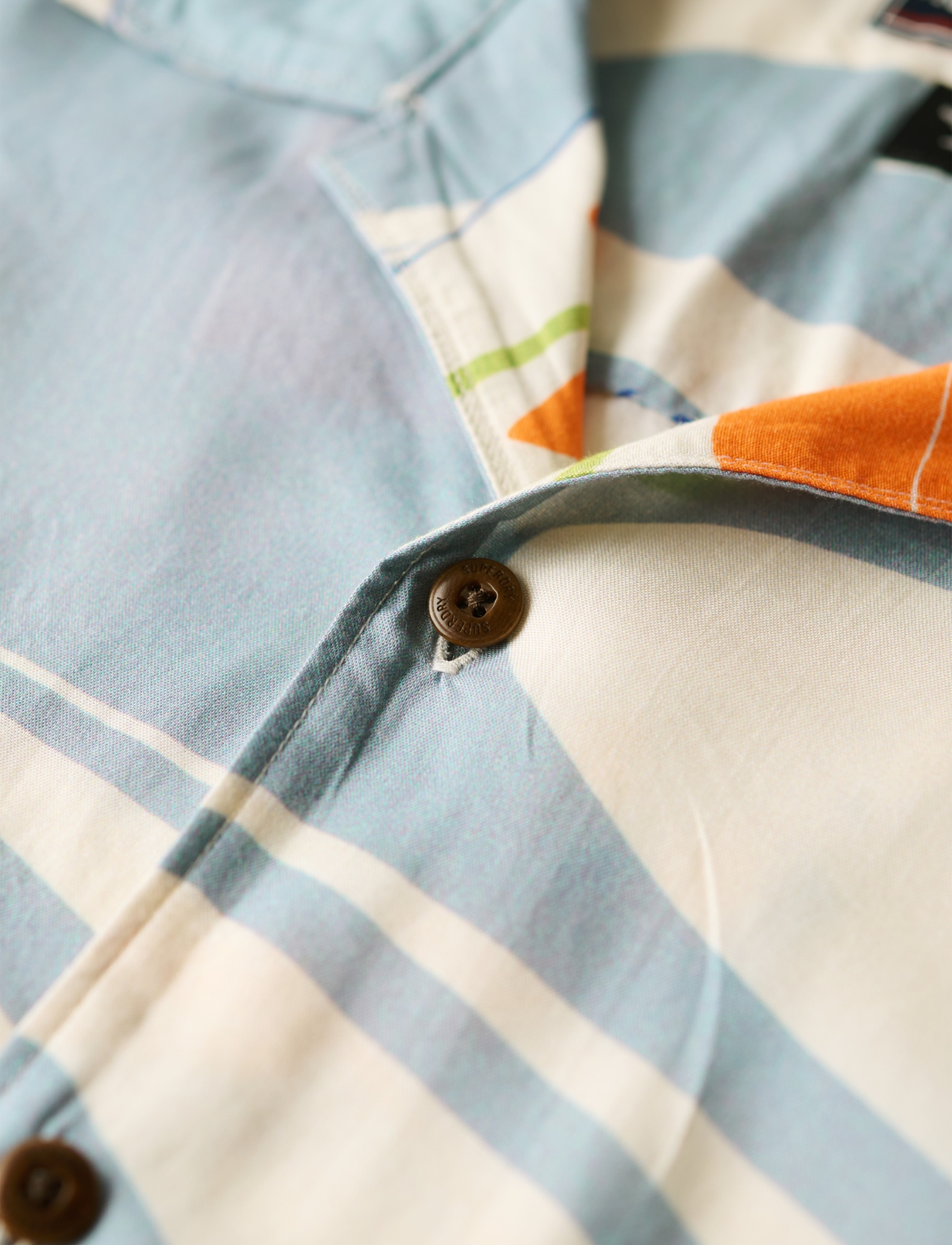 Superdry - MERCHANT HAWAIIAN SHIRT - casual skjortor - ryusunichiwa off white - 3